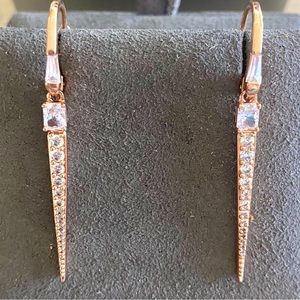 Nadri Rae Spike Drop Earrings